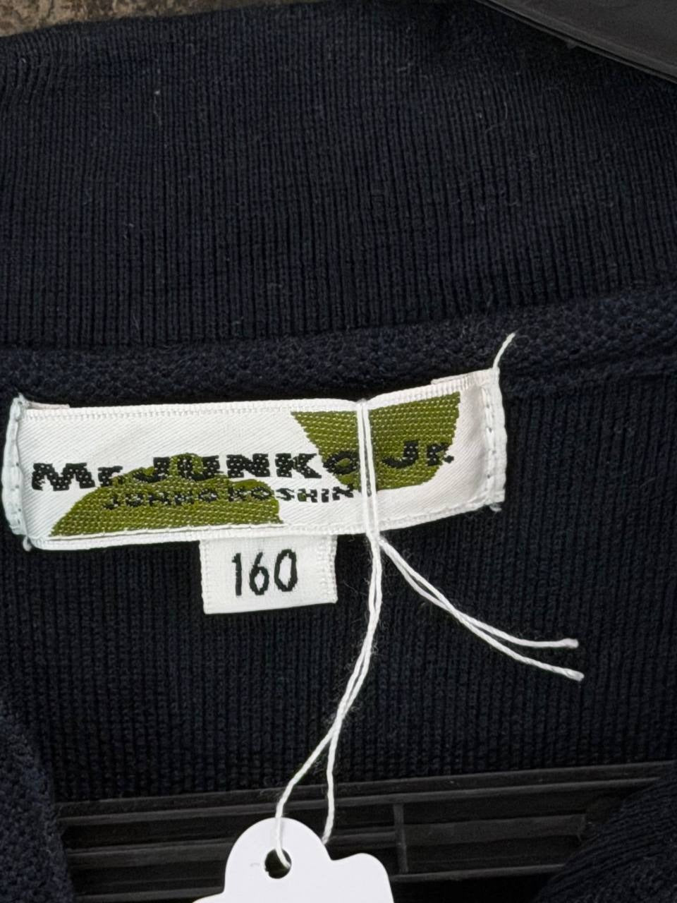 Mr. Junko Jr. long sleeve polo navy S