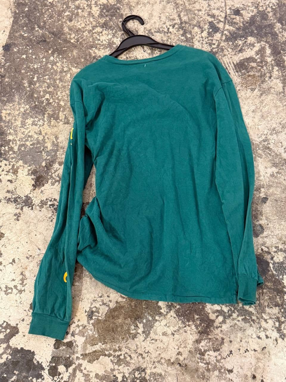 The North Face graphic long sleeve t-shirt teal M