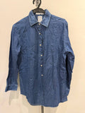 Brooks Brothers button up shirt denim blue S