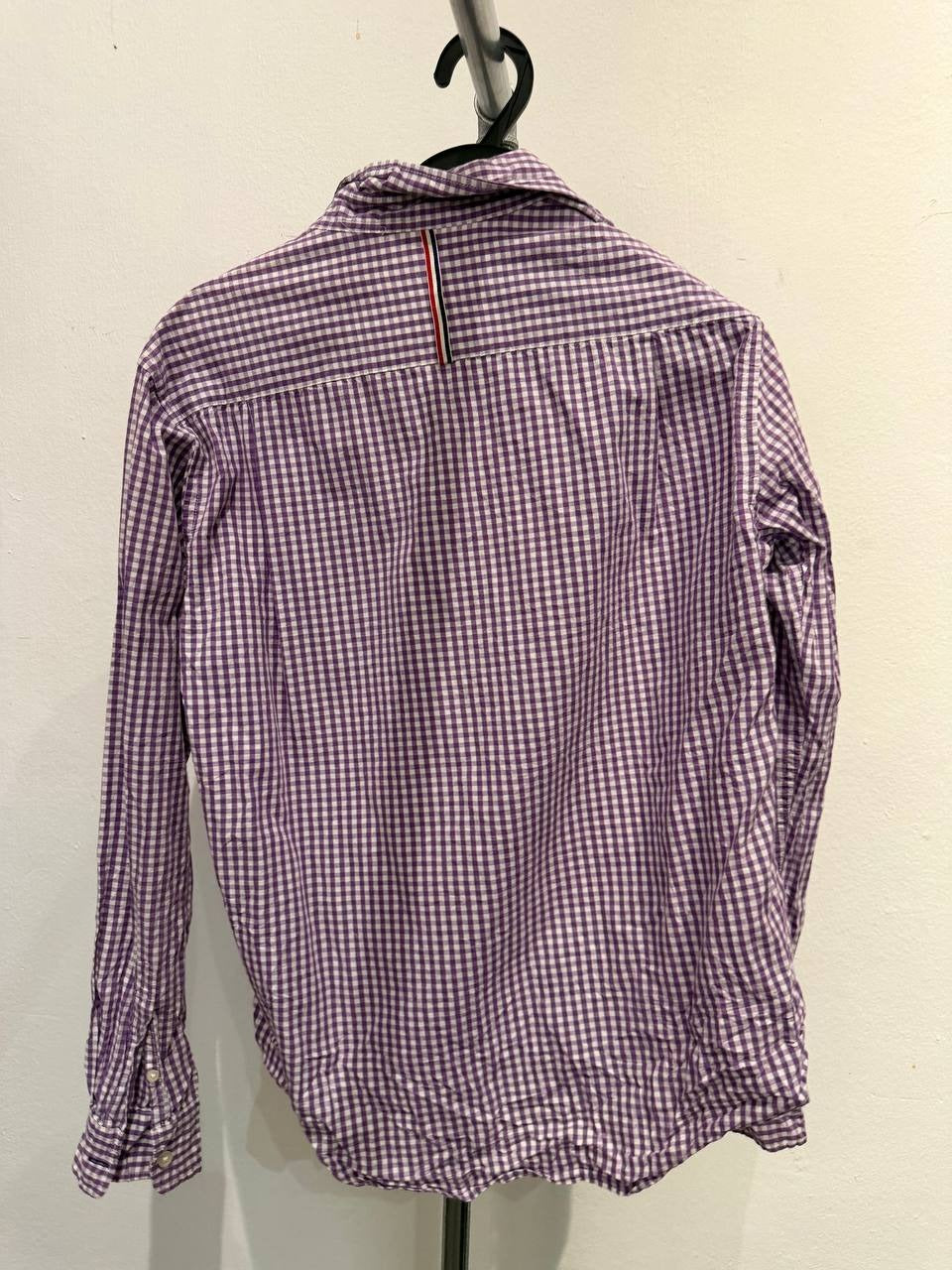 Rageblue check shirt purple L