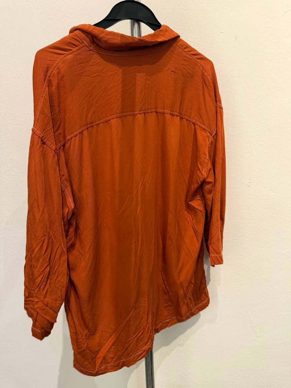 Rageblue button up shirt orange S