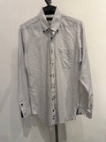Journal Works button up shirt white M