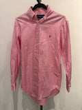 Ralph Lauren Classic Fit Button Up Shirt Pink M