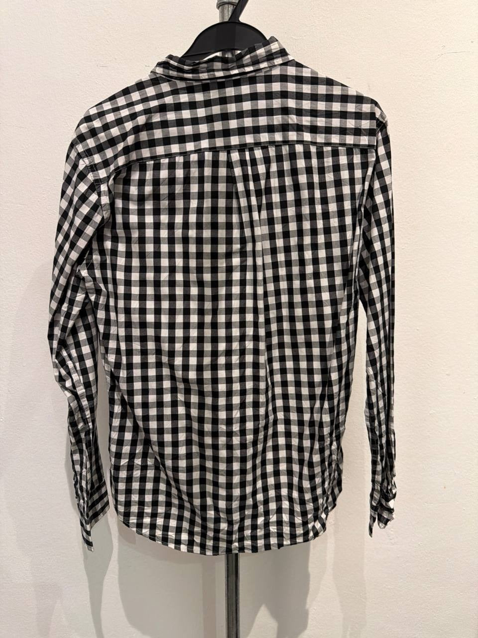 Rageblue Button Up Shirt Checkered Black White M