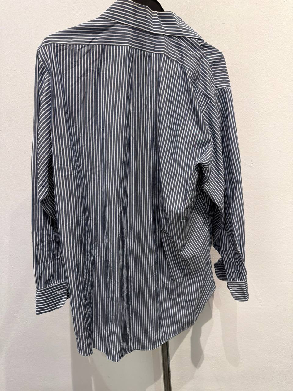 Brooks Brothers button up shirt blue and white stripes M
