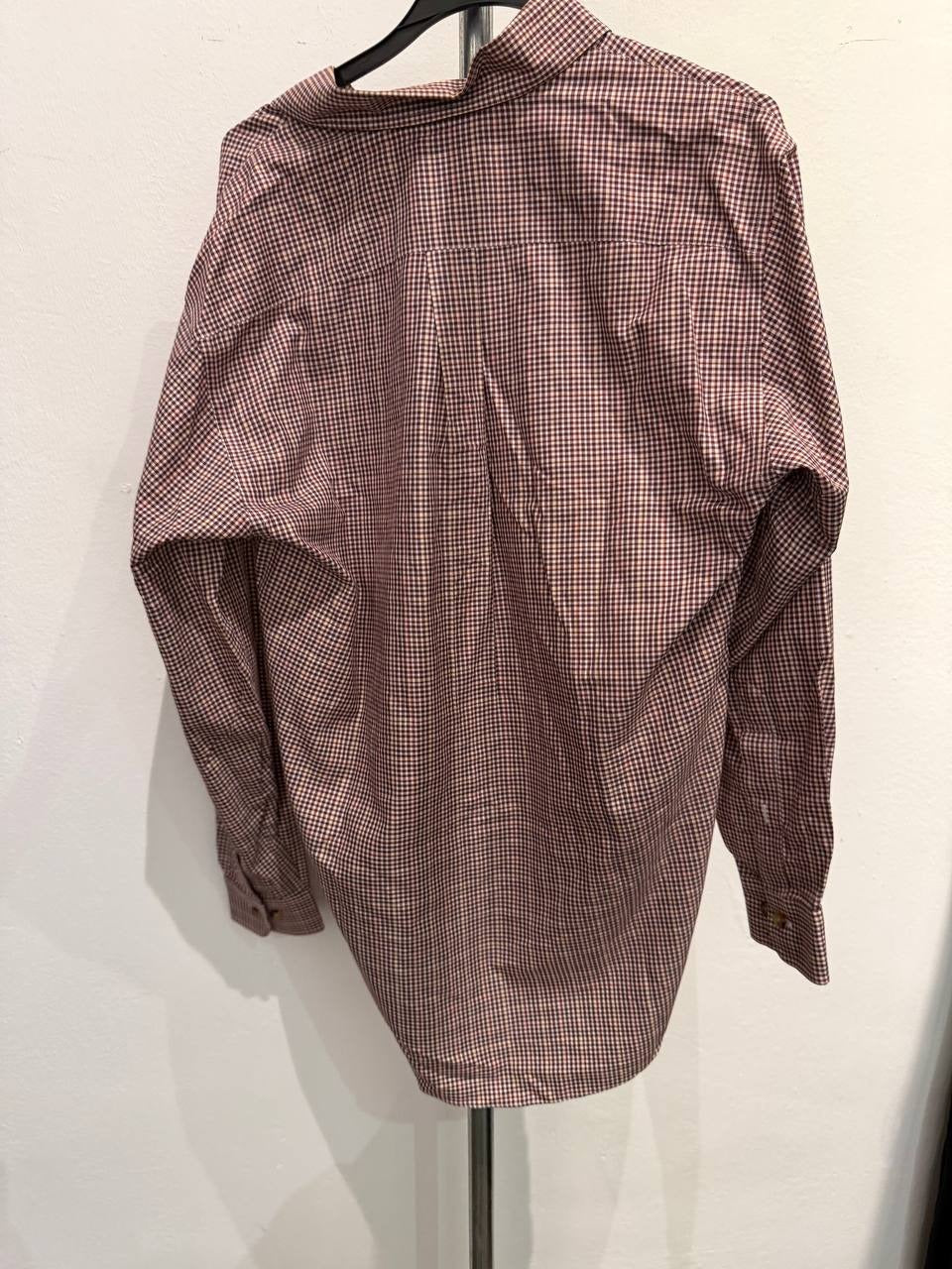 Brooks Brothers button up shirt checkered red plaid size S