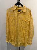 Free Farm Hand checked shirt yellow medium