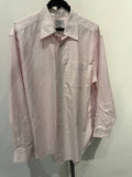 L.L.Bean button up shirt wrinkle resistant pink L