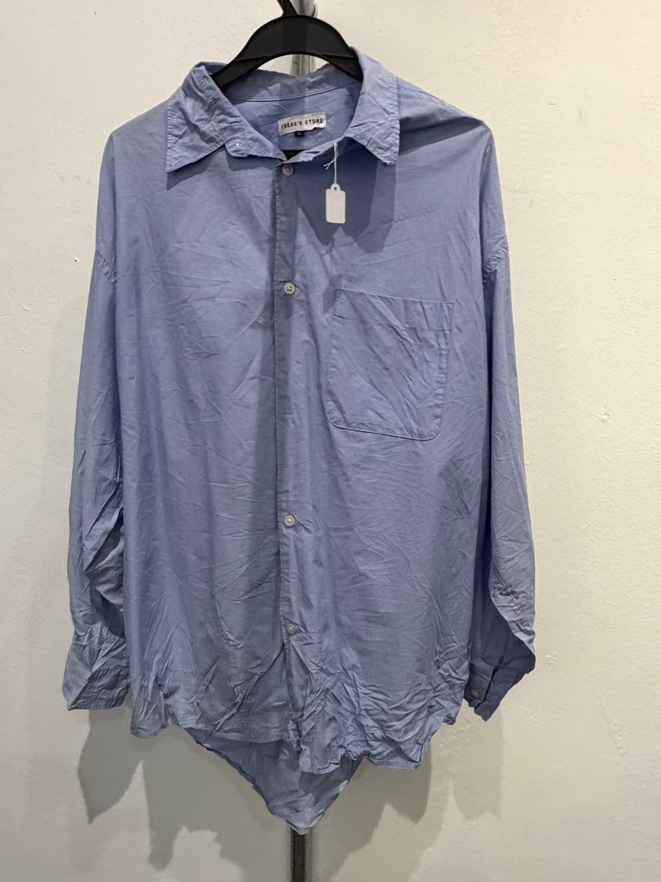 Freak's Store button up shirt light blue L