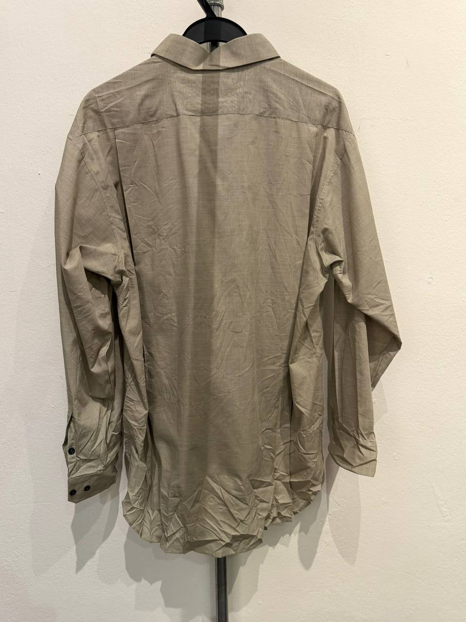 Carven Paris button-up shirt beige XL