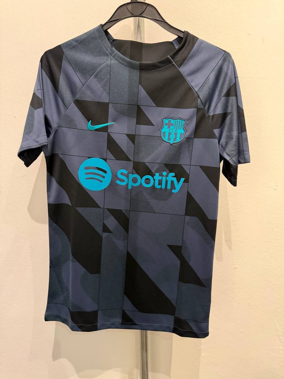 Nike FC Barcelona graphic jersey navy S
