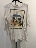 Guinness Graphic T-Shirt featuring St. James's Gate design in white size XL