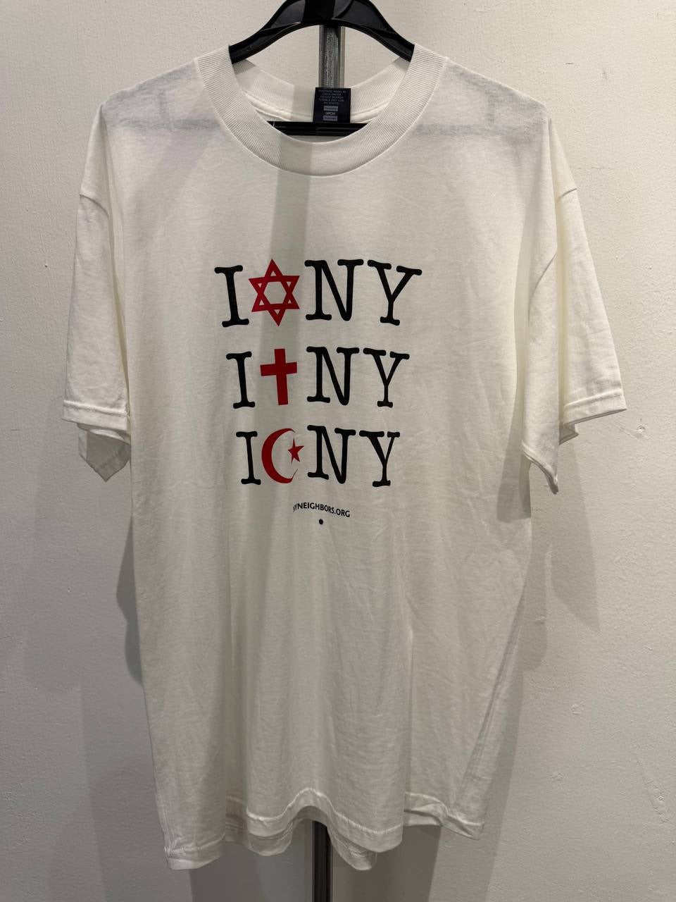 Classic Platinum Graphic T-Shirt front design white L