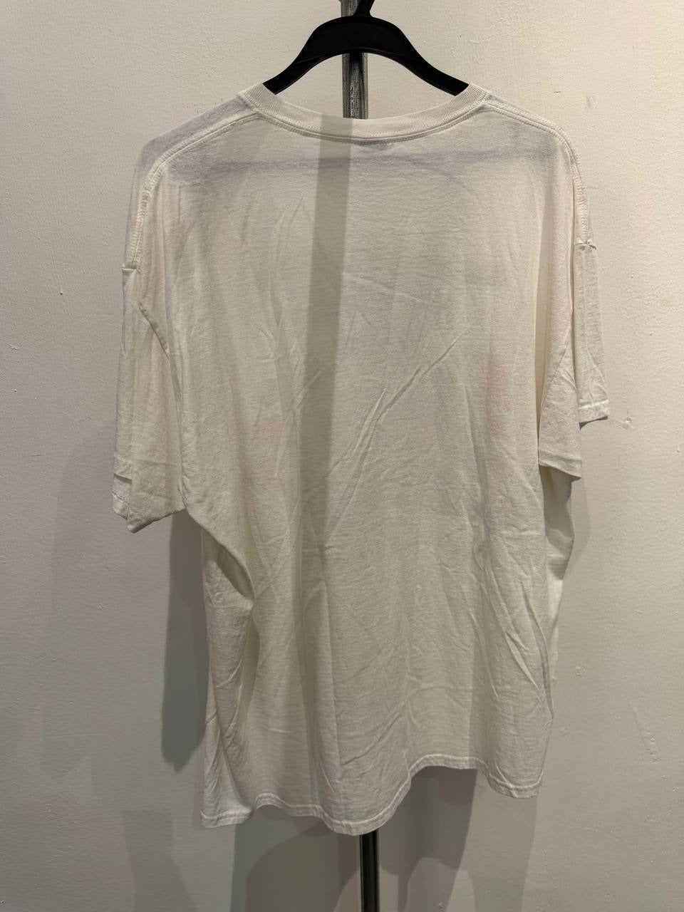 Gildan graphic t-shirt Holyfield Tyson print white XL