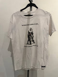Hanes graphic t-shirt wherever there is sin white M