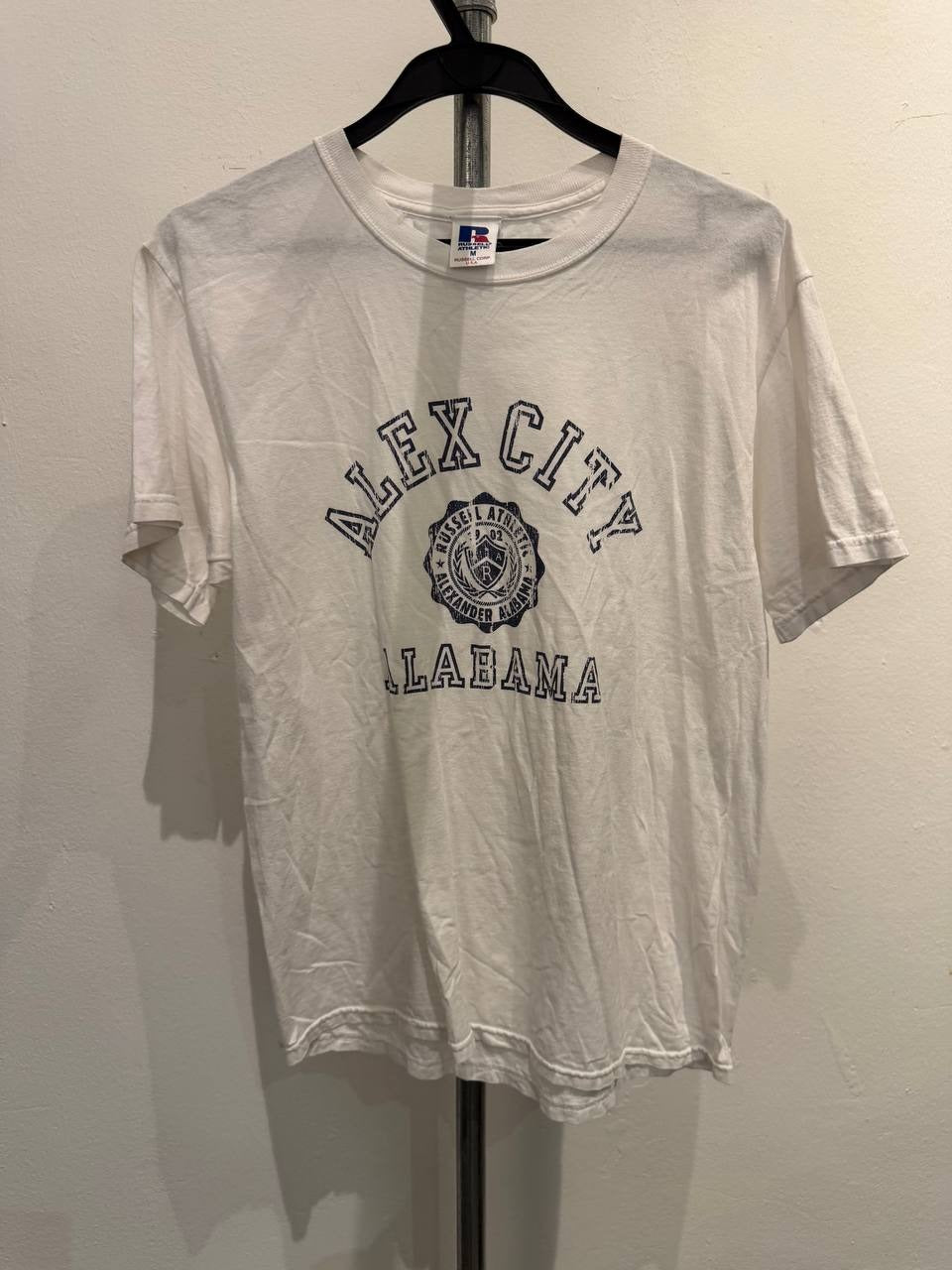 Russell Athletic graphic t-shirt Alex City Alabama white M