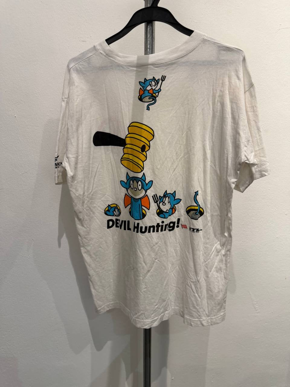 Not stated graphic t-shirt devil hunting white L