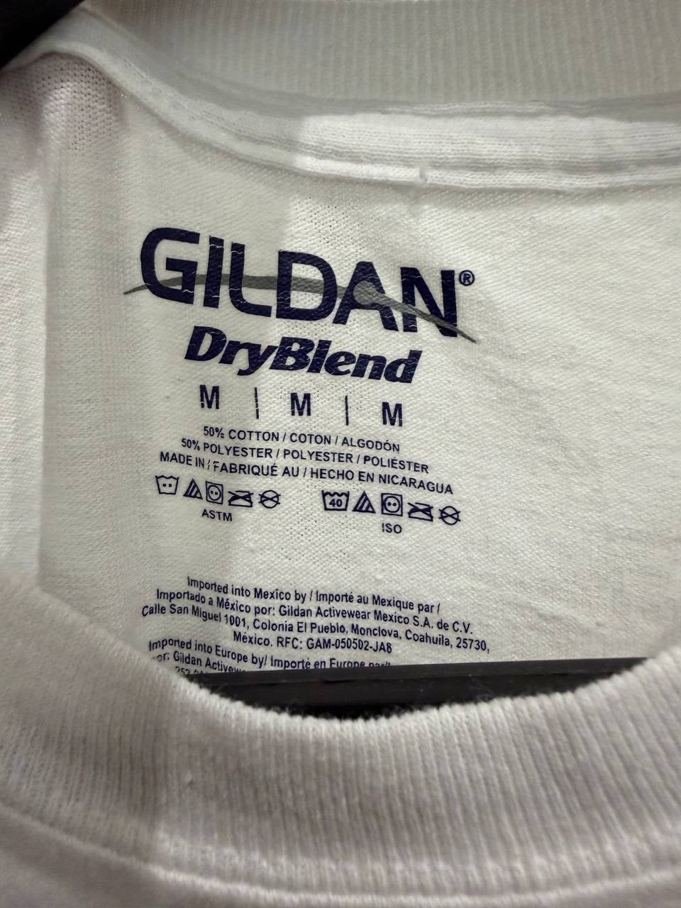 Gildan Graphic T-Shirt Cozy Inn Hamburgers White M