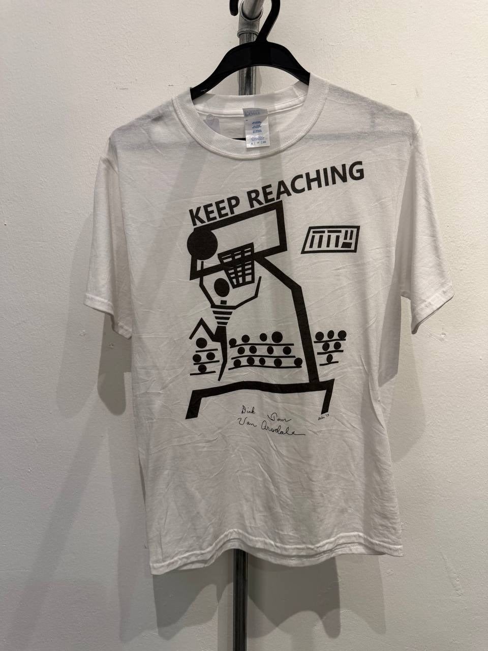Port & Company graphic t-shirt Keep Reaching design white S