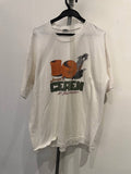 El Atleta Graphic T-Shirt Salvadoran print cream XL