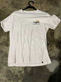 Quiksilver graphic t-shirt Florida design white M