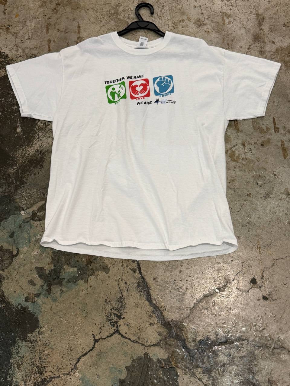 Gildan Graphic T-Shirt Together We Have White XL