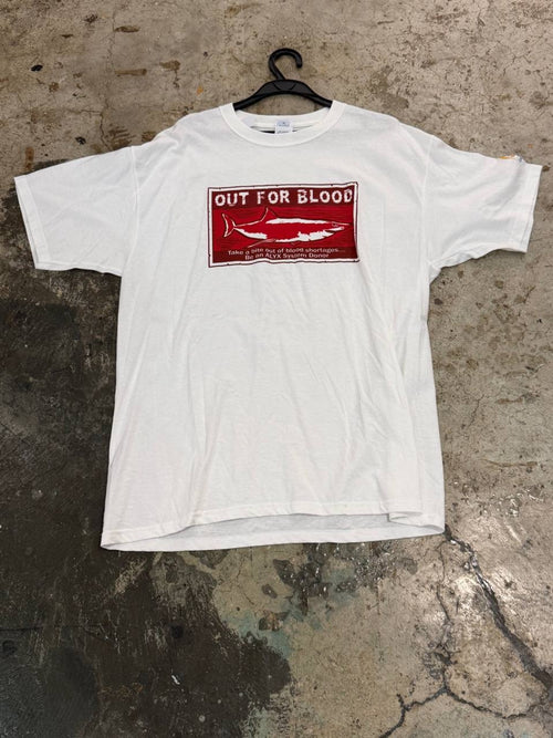 Alyx Graphic T-Shirt Out for Blood White XL