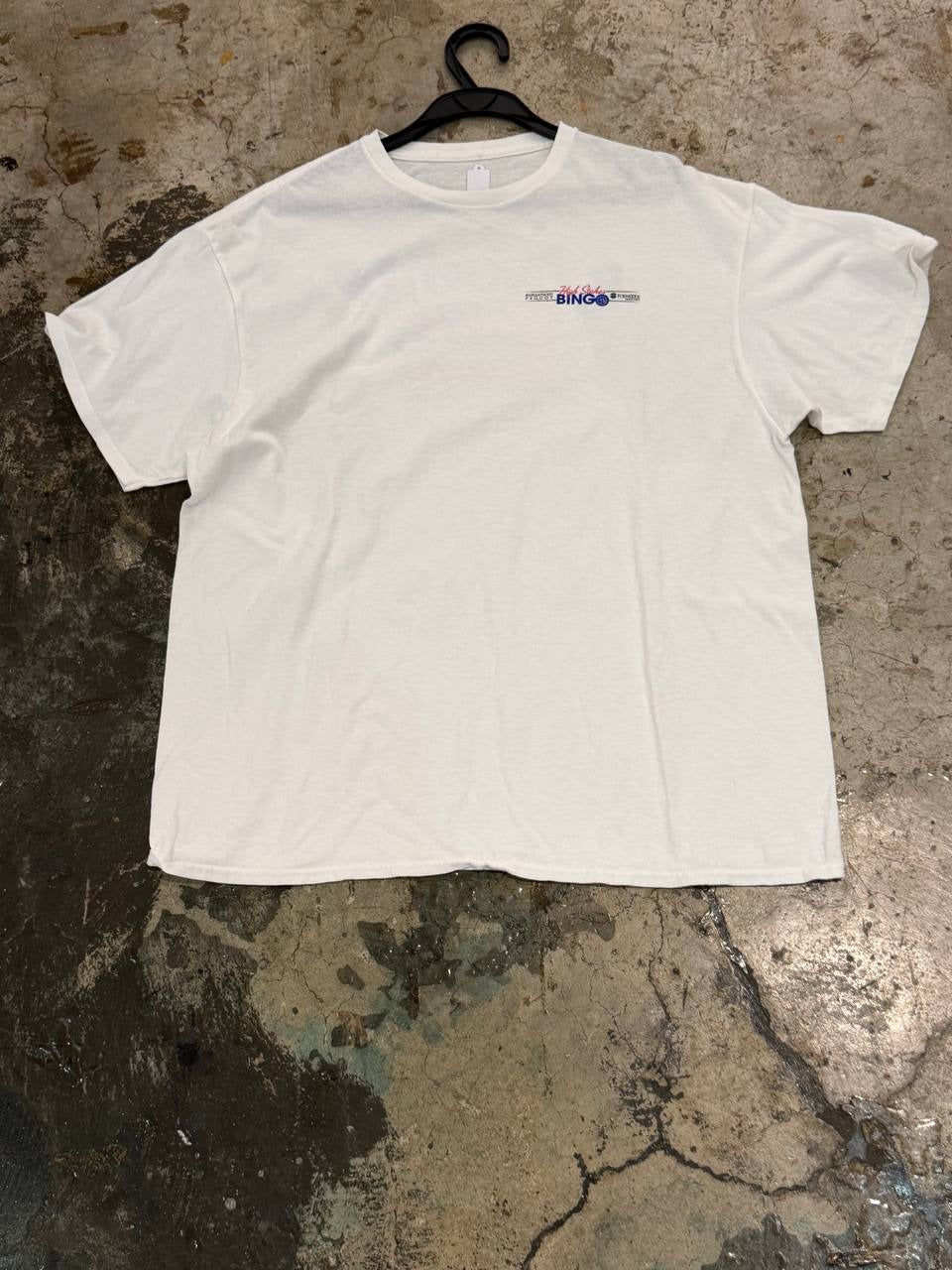 Foxwoods Graphic T-Shirt Firecracker Bingo White XL