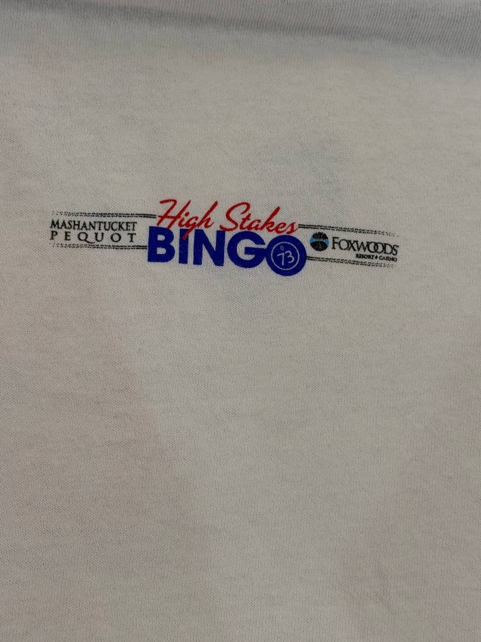 Foxwoods Graphic T-Shirt Firecracker Bingo White XL