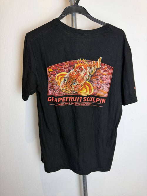 Ballast Point Graphic T-Shirt Grapefruit Sculpin Black S