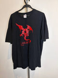 Fruit of the Loom Dragon Graphic T-Shirt black XXL