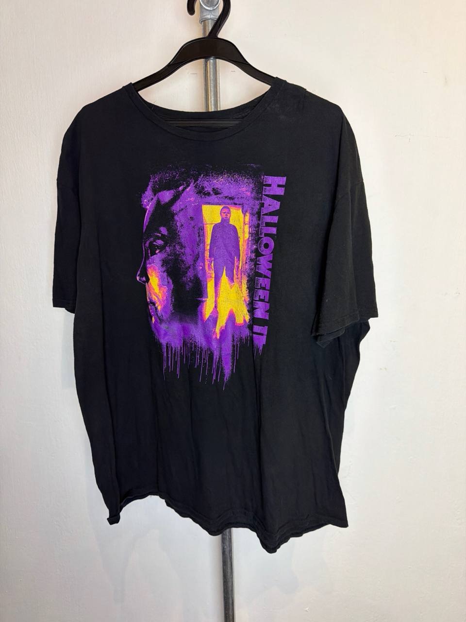 Halloween graphic t-shirt black 2XL