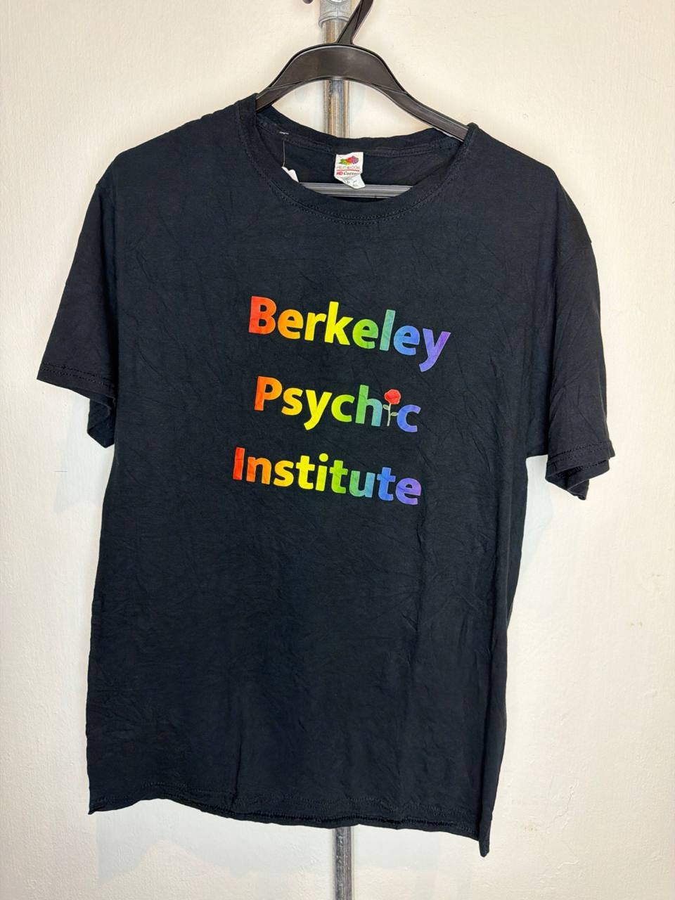 Fruit of the Loom graphic t-shirt Berkeley Psychic Institute Black M