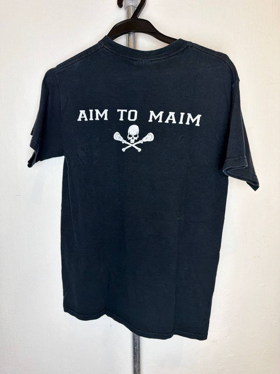 Gildan graphic t-shirt Texas A&M Lacrosse black S