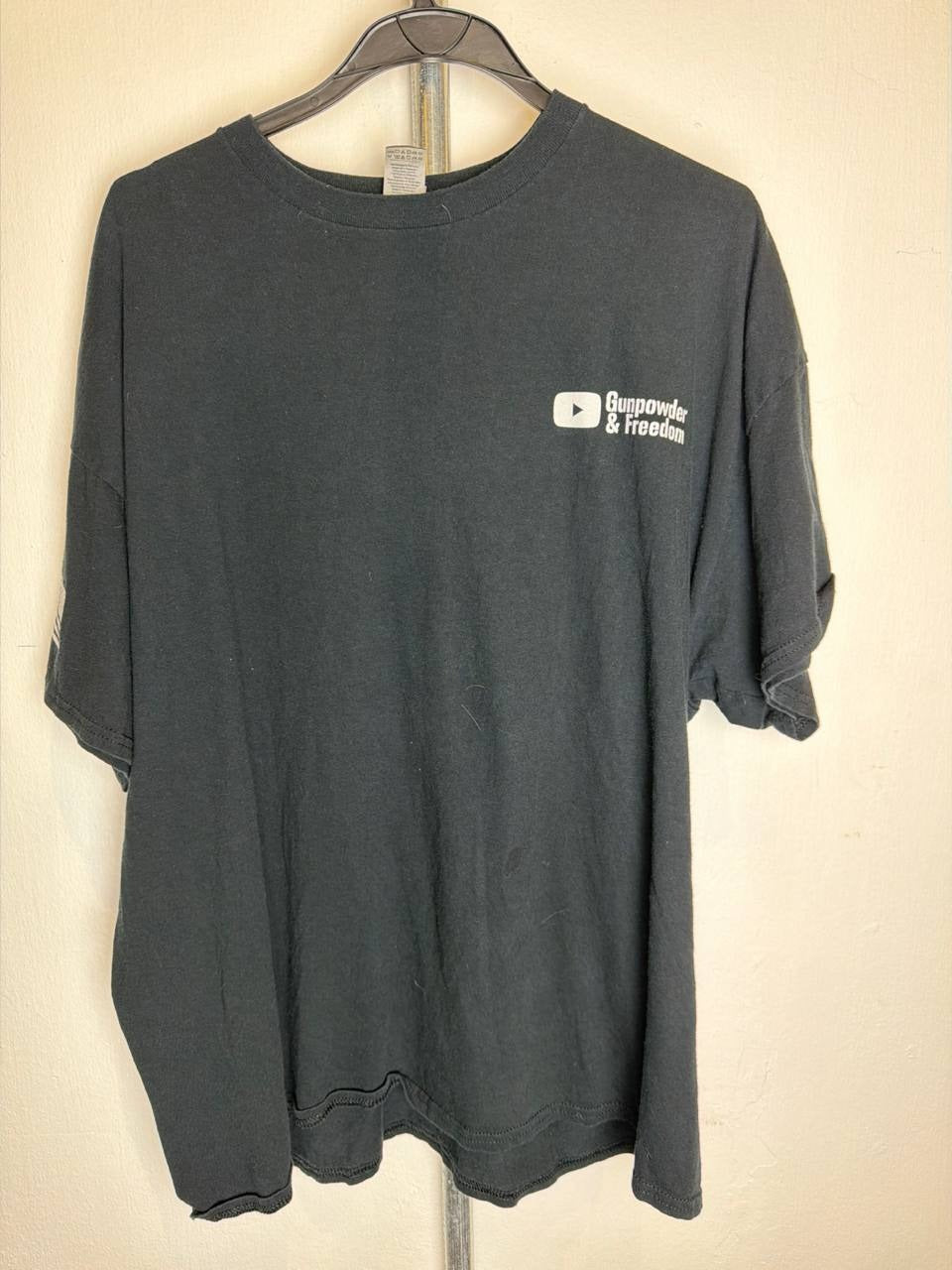 Gunpowder & Freedom Graphic T-Shirt Black 2XL