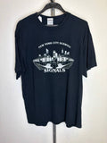 Fruit of the Loom graphic t-shirt New York City Subways signals black L