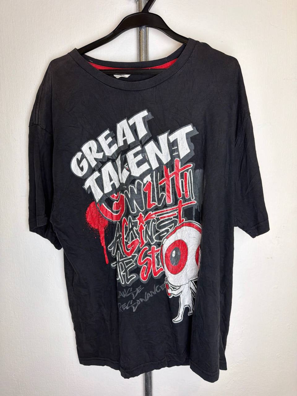Not stated graphic t-shirt great talent design black 2XL