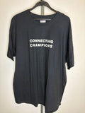 Hanes graphic t-shirt Connecting Champions Deaflympics black XL