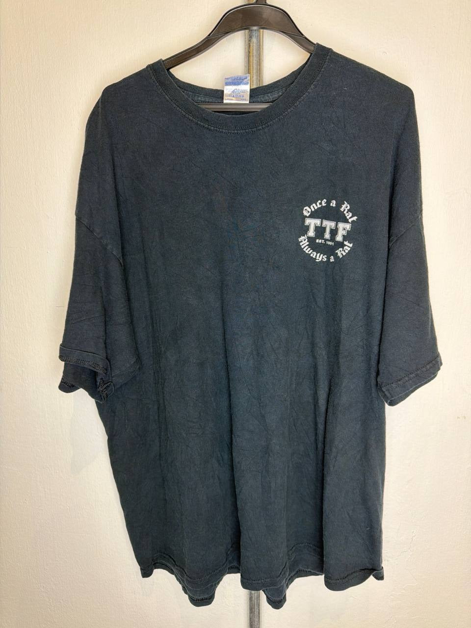 Gildan graphic t-shirt Tenderloin Task Force design charcoal 2XL