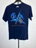 NASA Graphic T-Shirt Apollo Mission Navy Small