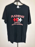 Port & Company graphic t-shirt autism awareness black L