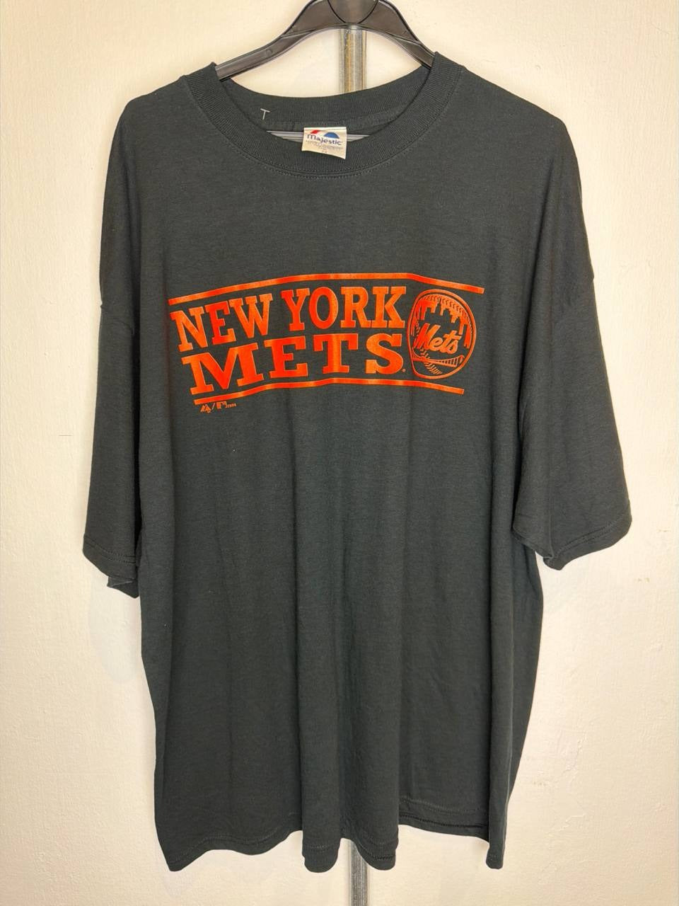 Majestic graphic t-shirt New York Mets charcoal 2XL