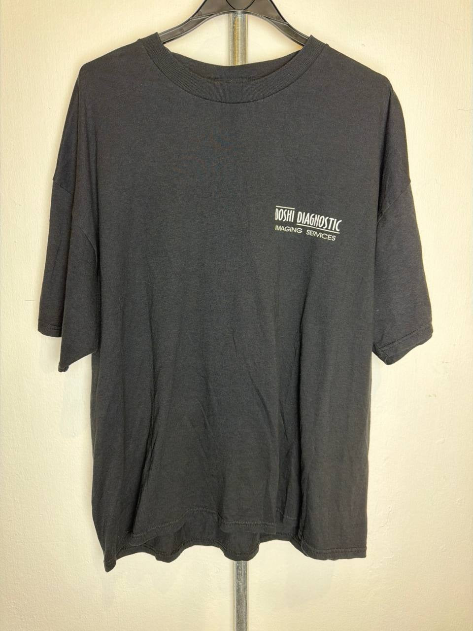 Hanes graphic t-shirt Diagnostic Imaging Services black XL