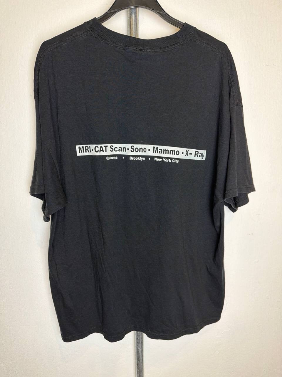 Hanes graphic t-shirt Diagnostic Imaging Services black XL