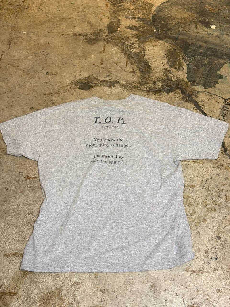 Tower Of Power Graphic T-Shirt sheet music grey XL