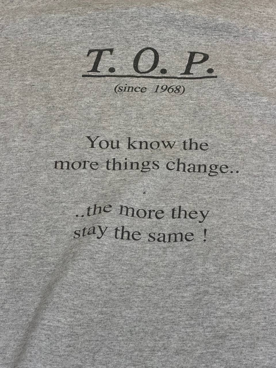 Tower Of Power Graphic T-Shirt sheet music grey XL