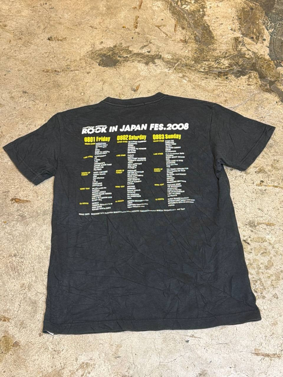 Rock In Japan Festival graphic t-shirt black S