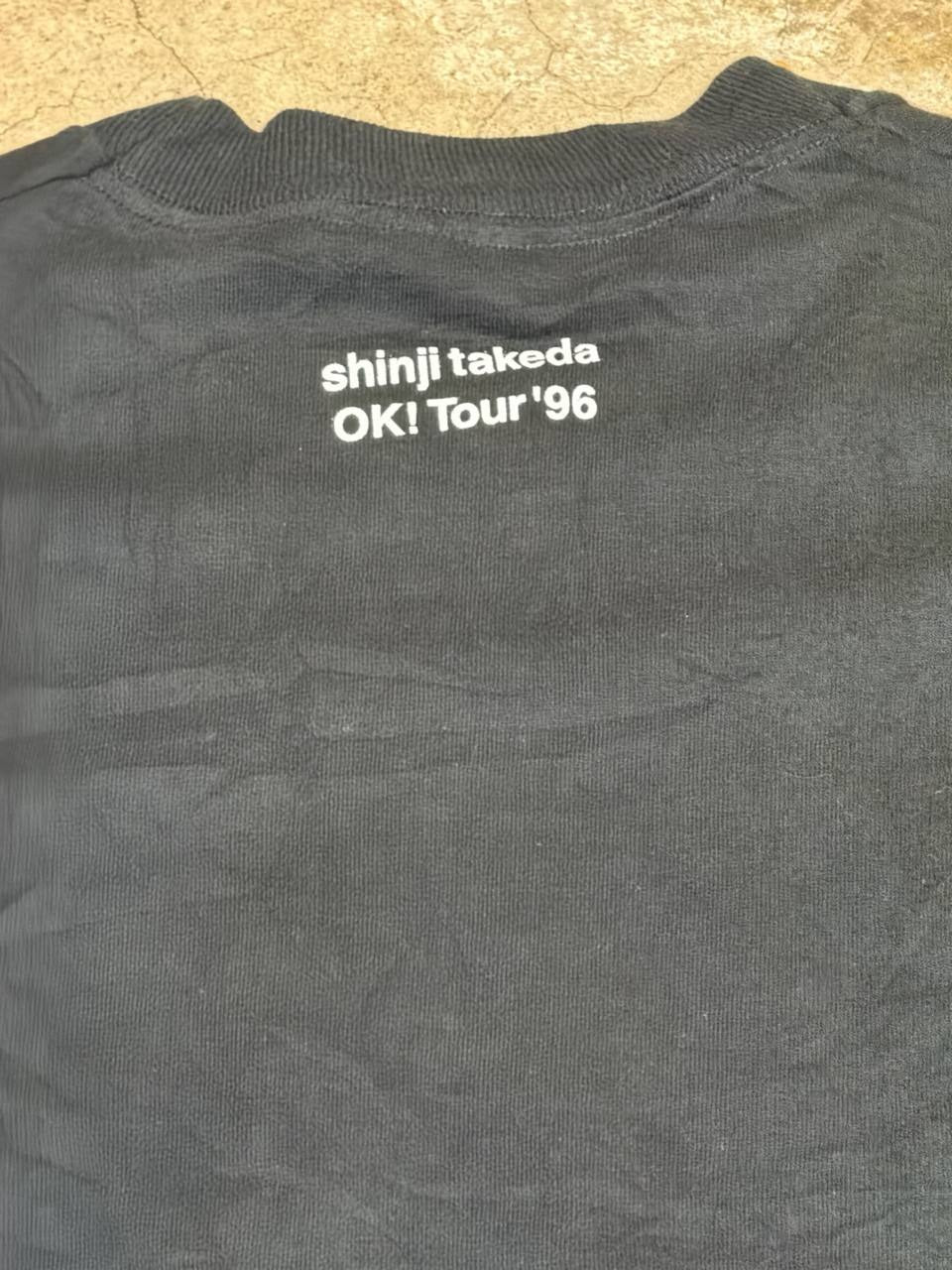 Shinji Takeda Graphic T-Shirt OK! Tour '96 Black S