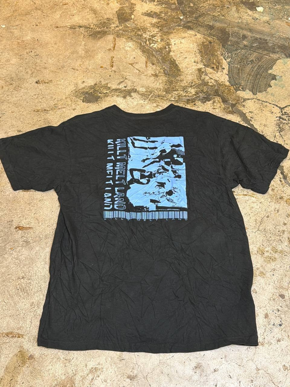 Killt Melt Land graphic t-shirt black XL