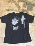 David Bowie graphic t-shirt featuring 'Heroes' design in black L
